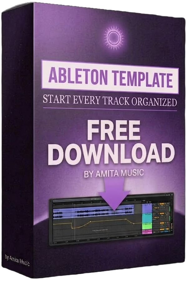 Amita Ableton Template session product box