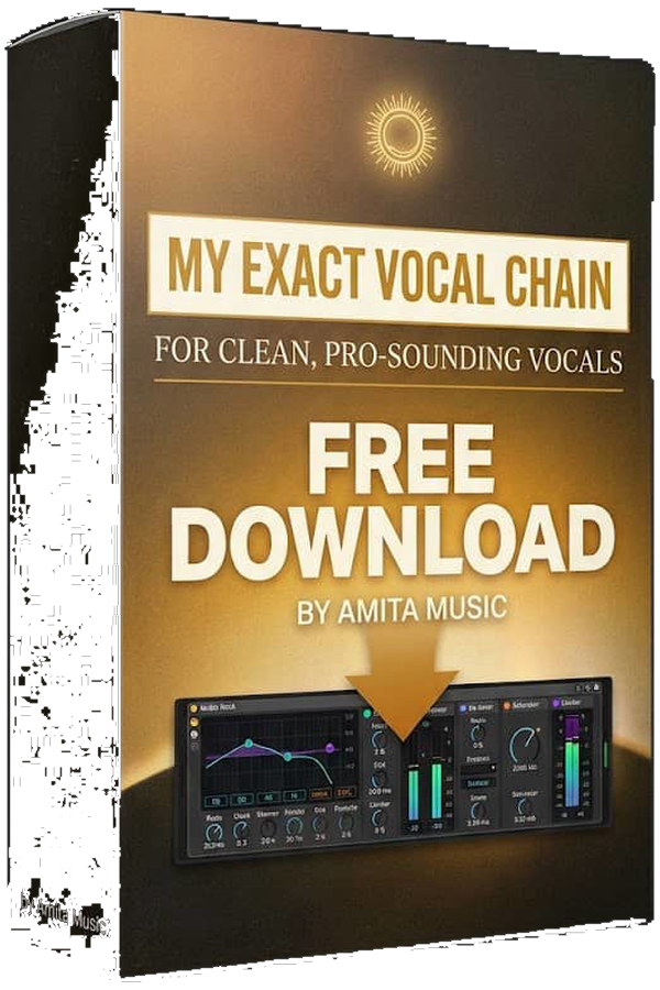 Amita Vocal Chain Ableton rack product box